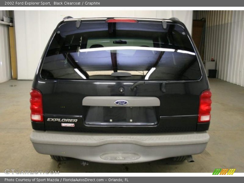Black Clearcoat / Graphite 2002 Ford Explorer Sport