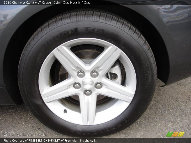 Cyber Gray Metallic / Gray 2010 Chevrolet Camaro LT Coupe