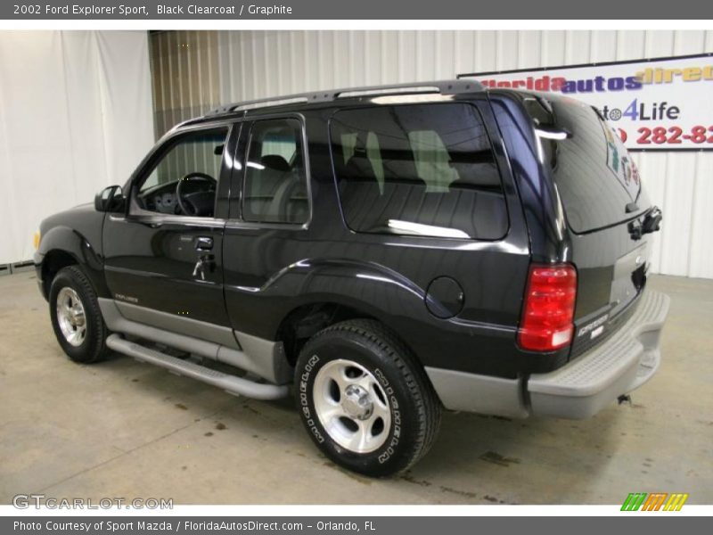 Black Clearcoat / Graphite 2002 Ford Explorer Sport