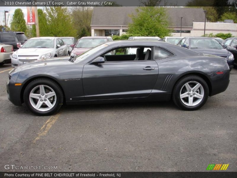 Cyber Gray Metallic / Gray 2010 Chevrolet Camaro LT Coupe