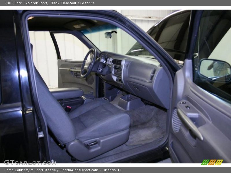 Black Clearcoat / Graphite 2002 Ford Explorer Sport