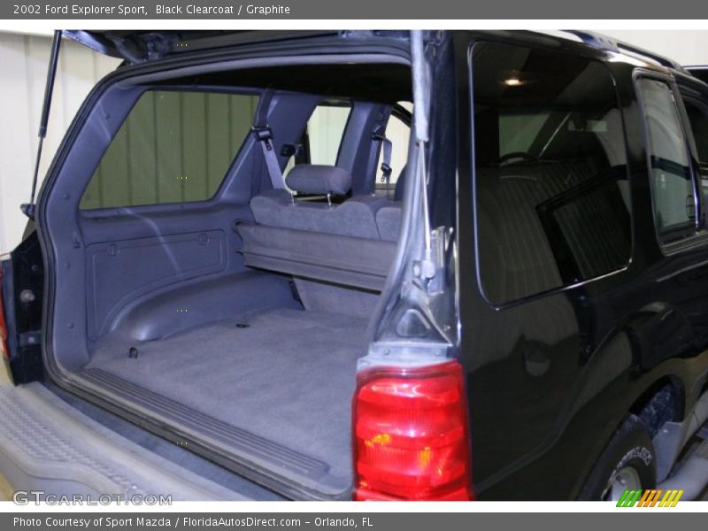 Black Clearcoat / Graphite 2002 Ford Explorer Sport