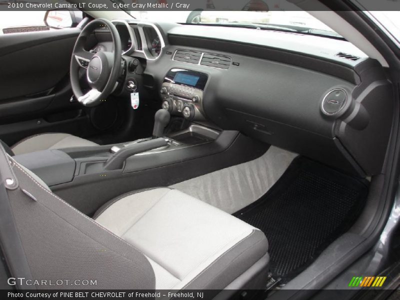 Cyber Gray Metallic / Gray 2010 Chevrolet Camaro LT Coupe