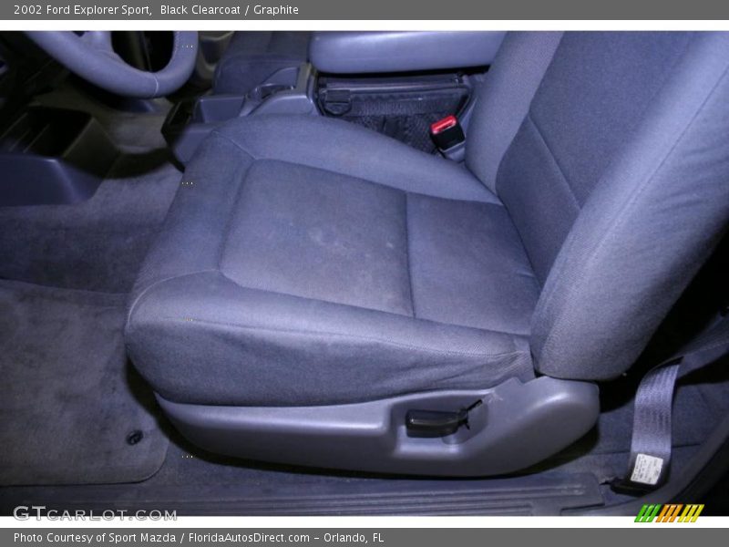Black Clearcoat / Graphite 2002 Ford Explorer Sport