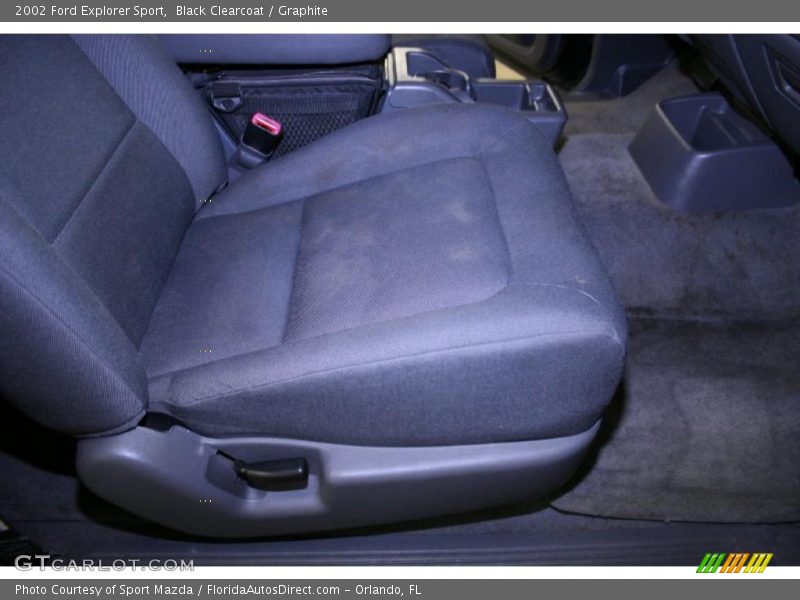 Black Clearcoat / Graphite 2002 Ford Explorer Sport
