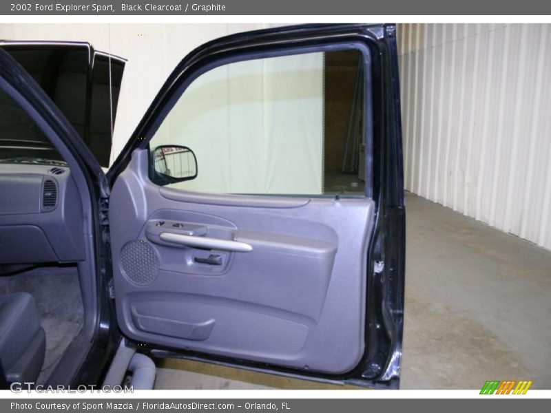 Black Clearcoat / Graphite 2002 Ford Explorer Sport