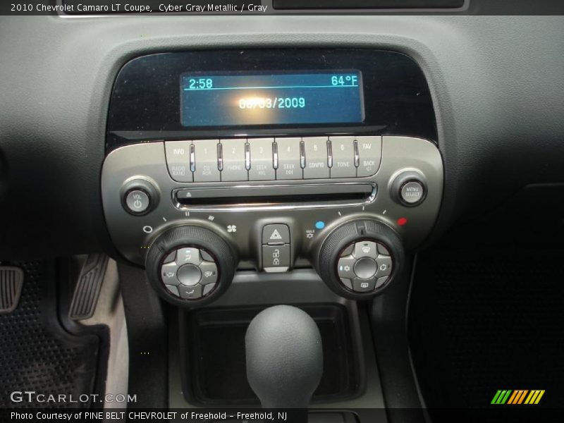 Cyber Gray Metallic / Gray 2010 Chevrolet Camaro LT Coupe