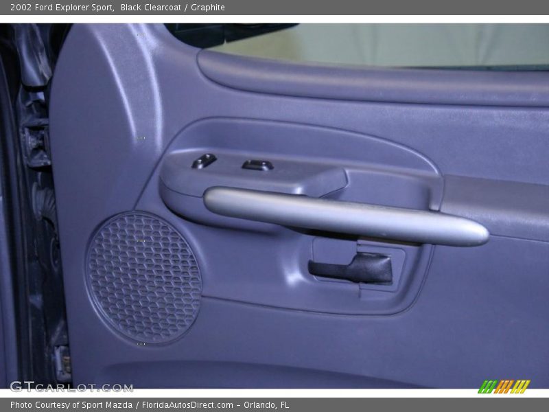 Black Clearcoat / Graphite 2002 Ford Explorer Sport