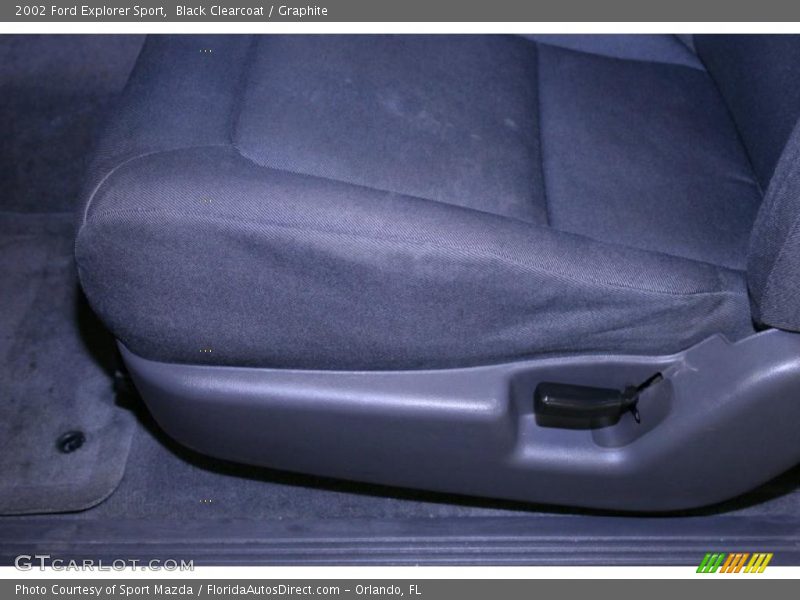 Black Clearcoat / Graphite 2002 Ford Explorer Sport