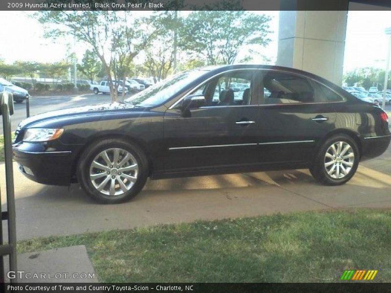 Black Onyx Pearl / Black 2009 Hyundai Azera Limited