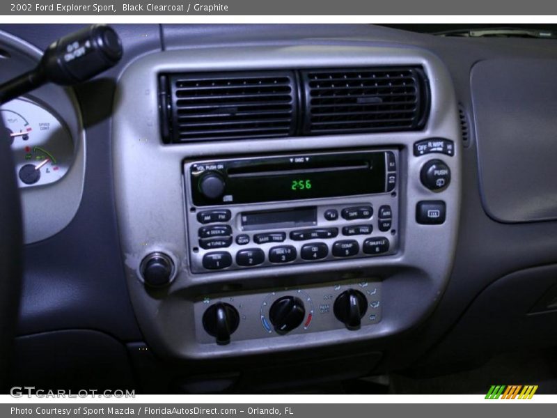 Black Clearcoat / Graphite 2002 Ford Explorer Sport