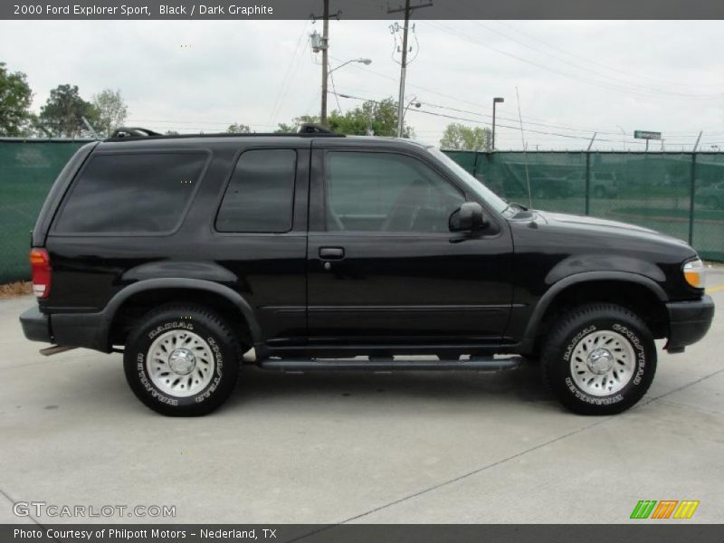 Black / Dark Graphite 2000 Ford Explorer Sport
