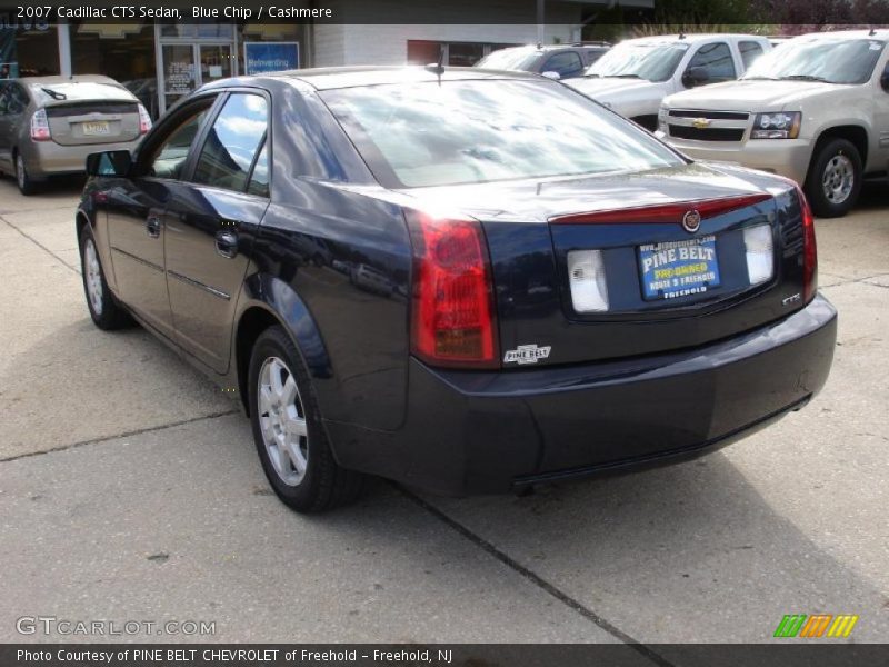 Blue Chip / Cashmere 2007 Cadillac CTS Sedan
