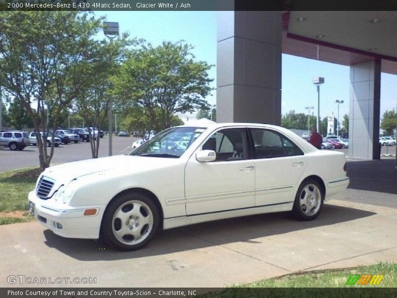 Glacier White / Ash 2000 Mercedes-Benz E 430 4Matic Sedan