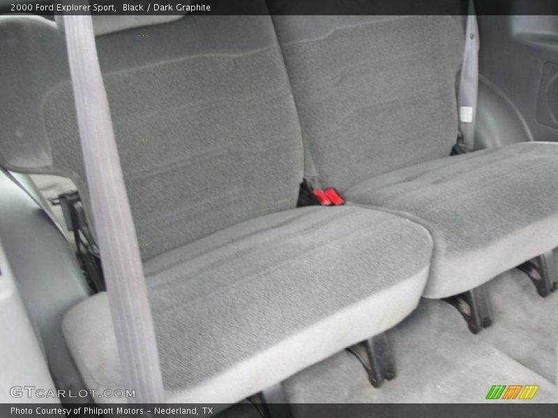 Black / Dark Graphite 2000 Ford Explorer Sport