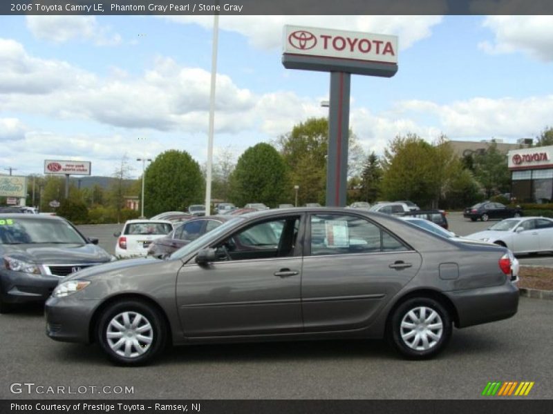 Phantom Gray Pearl / Stone Gray 2006 Toyota Camry LE