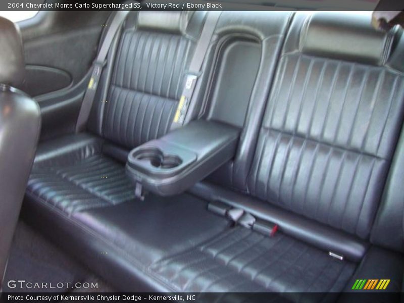 Victory Red / Ebony Black 2004 Chevrolet Monte Carlo Supercharged SS