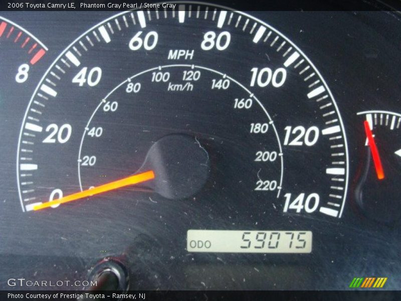Phantom Gray Pearl / Stone Gray 2006 Toyota Camry LE