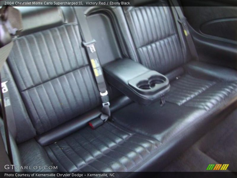 Victory Red / Ebony Black 2004 Chevrolet Monte Carlo Supercharged SS