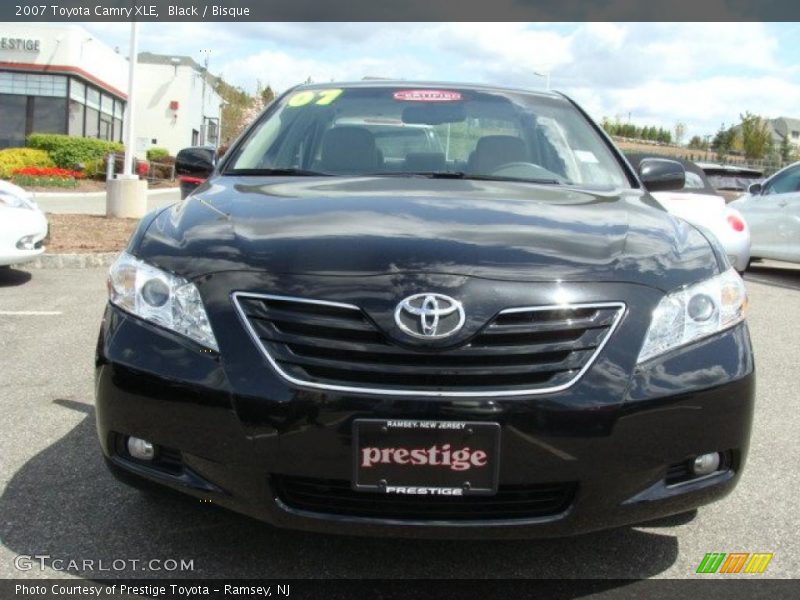 Black / Bisque 2007 Toyota Camry XLE