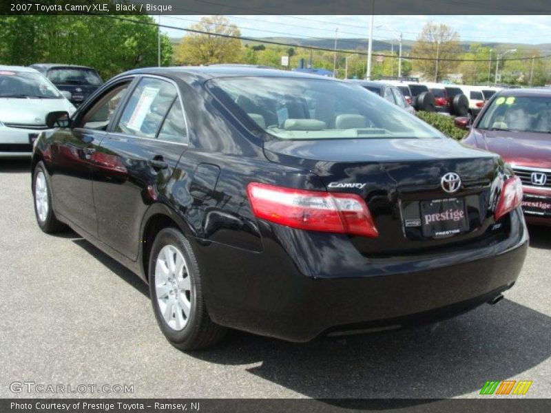 Black / Bisque 2007 Toyota Camry XLE