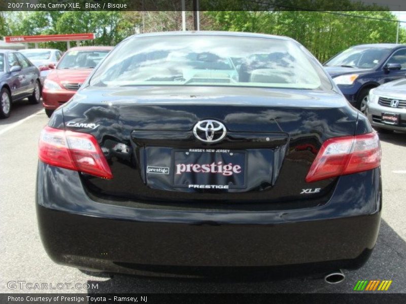 Black / Bisque 2007 Toyota Camry XLE
