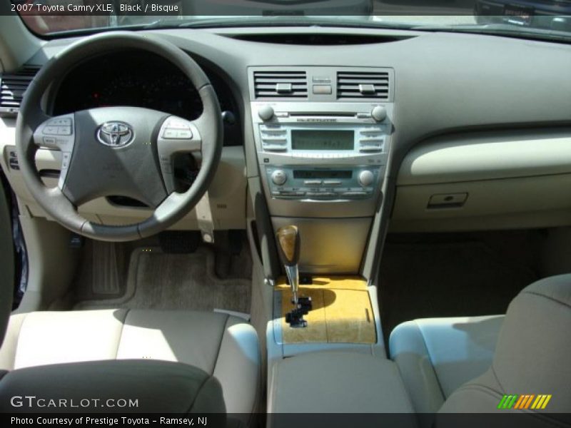 Black / Bisque 2007 Toyota Camry XLE
