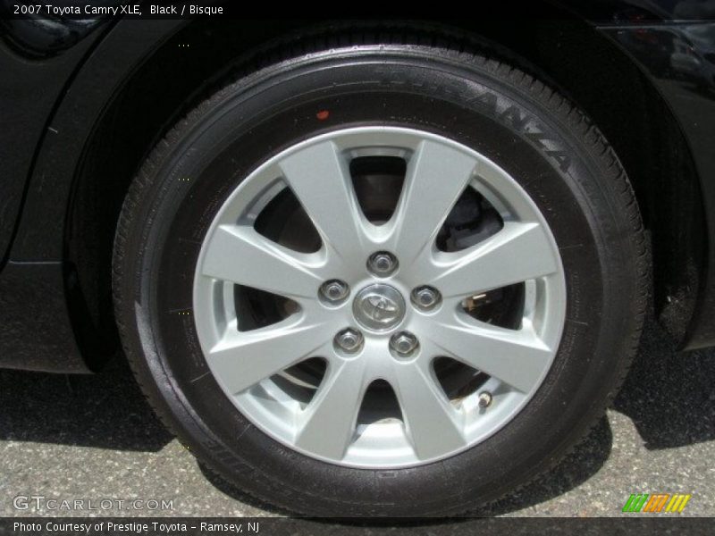 Black / Bisque 2007 Toyota Camry XLE