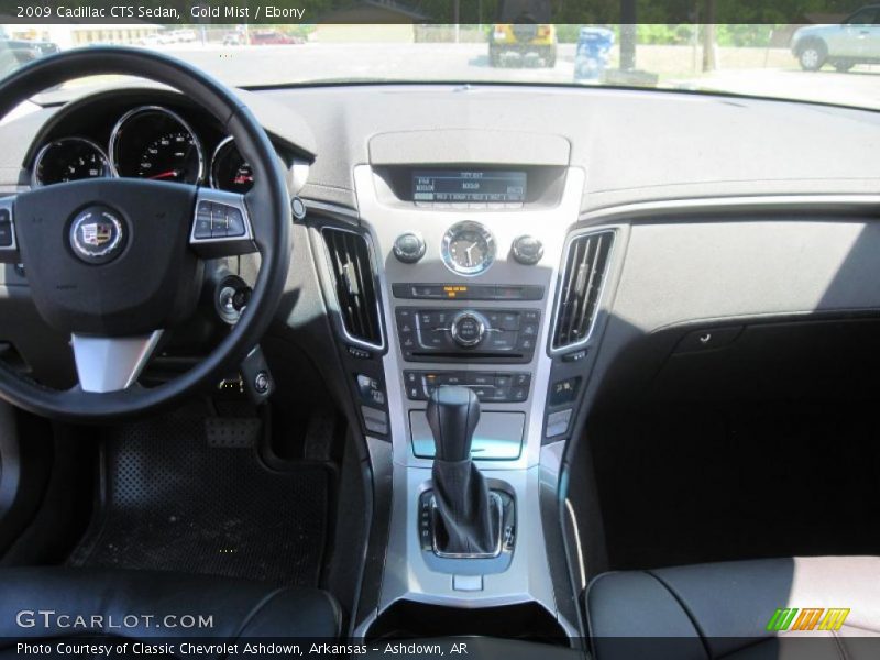 Gold Mist / Ebony 2009 Cadillac CTS Sedan