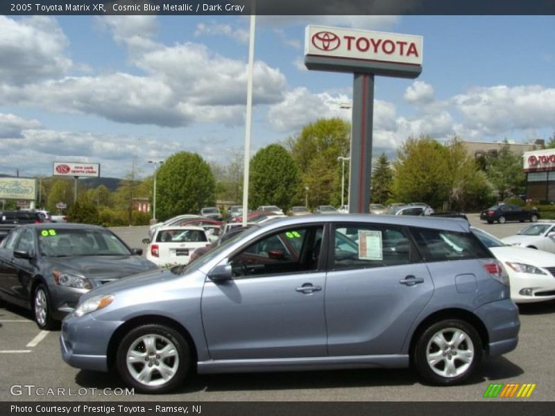 Cosmic Blue Metallic / Dark Gray 2005 Toyota Matrix XR