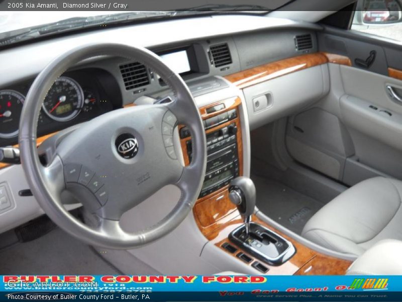 Diamond Silver / Gray 2005 Kia Amanti