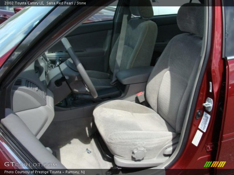 Salsa Red Pearl / Stone 2002 Toyota Camry LE