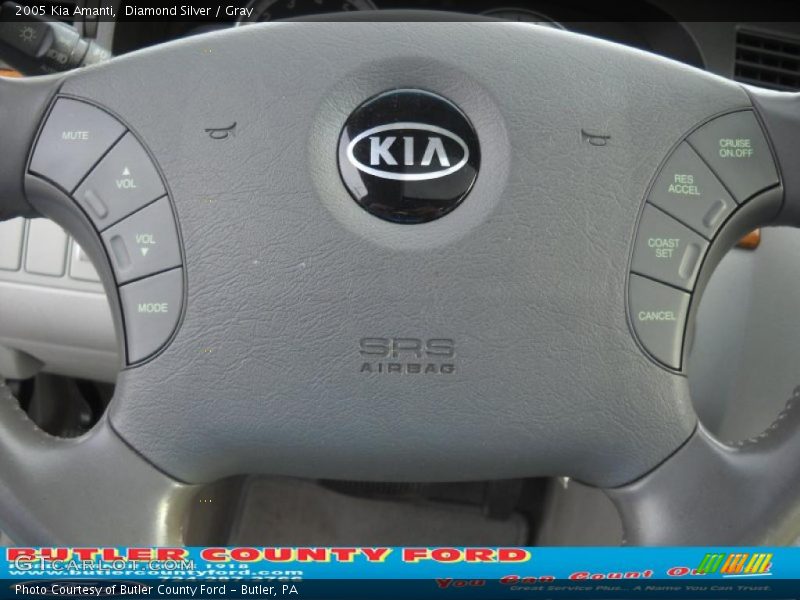 Diamond Silver / Gray 2005 Kia Amanti