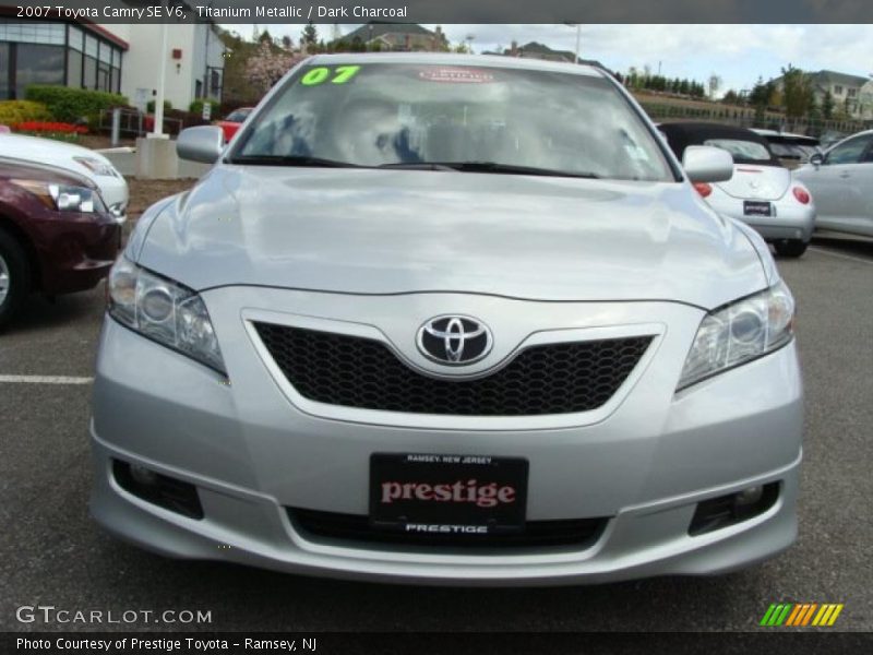 Titanium Metallic / Dark Charcoal 2007 Toyota Camry SE V6