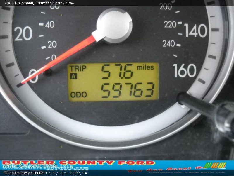 Diamond Silver / Gray 2005 Kia Amanti