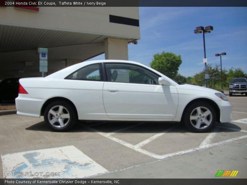 Taffeta White / Ivory Beige 2004 Honda Civic EX Coupe