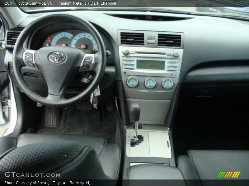 Titanium Metallic / Dark Charcoal 2007 Toyota Camry SE V6