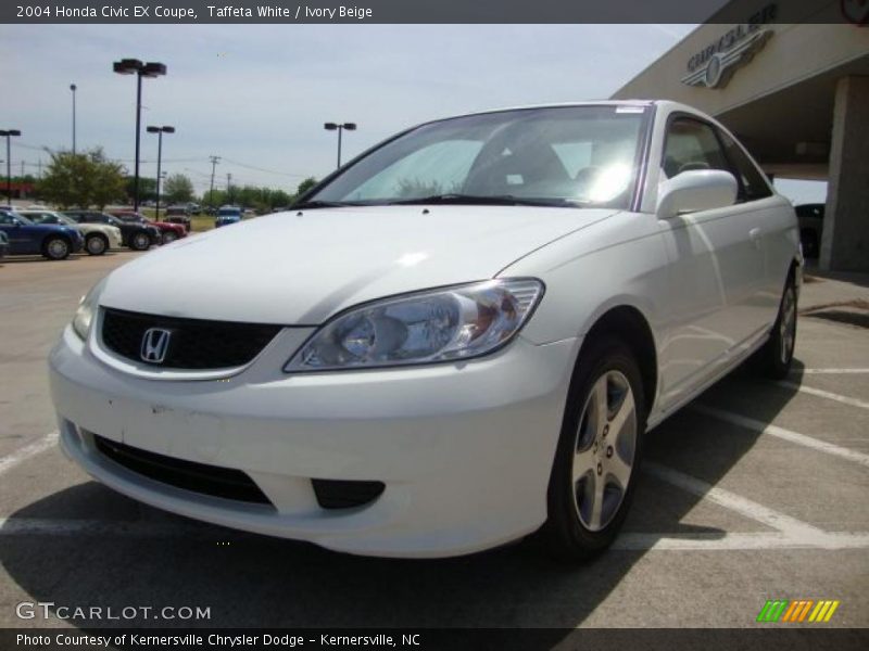 Taffeta White / Ivory Beige 2004 Honda Civic EX Coupe
