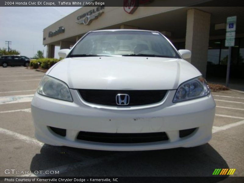 Taffeta White / Ivory Beige 2004 Honda Civic EX Coupe