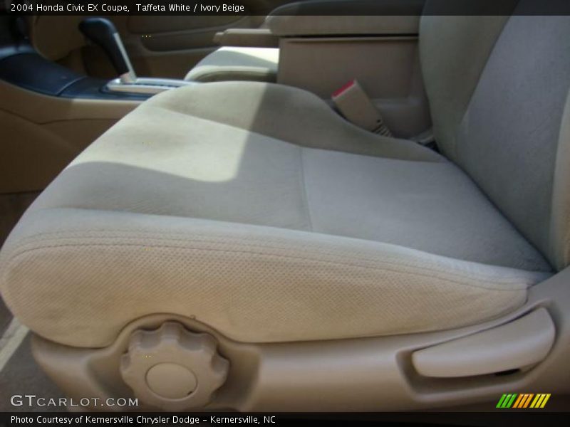 Taffeta White / Ivory Beige 2004 Honda Civic EX Coupe