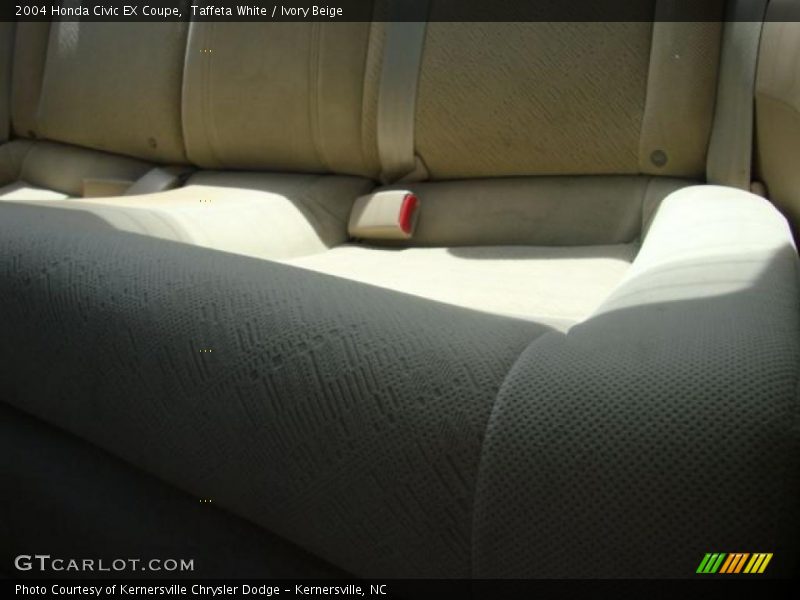 Taffeta White / Ivory Beige 2004 Honda Civic EX Coupe