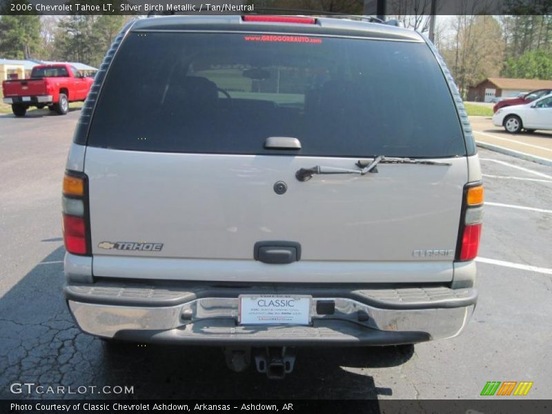 Silver Birch Metallic / Tan/Neutral 2006 Chevrolet Tahoe LT