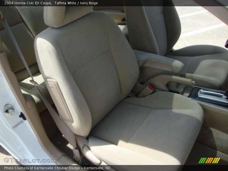 Taffeta White / Ivory Beige 2004 Honda Civic EX Coupe