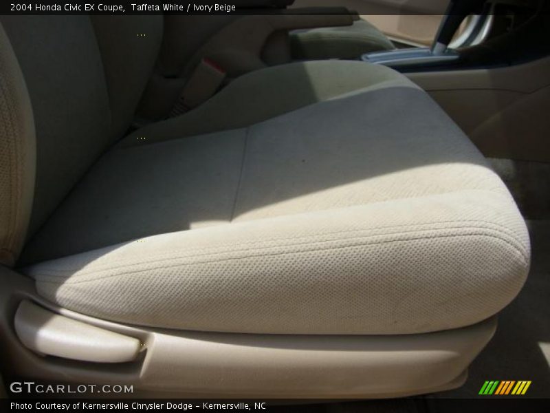 Taffeta White / Ivory Beige 2004 Honda Civic EX Coupe