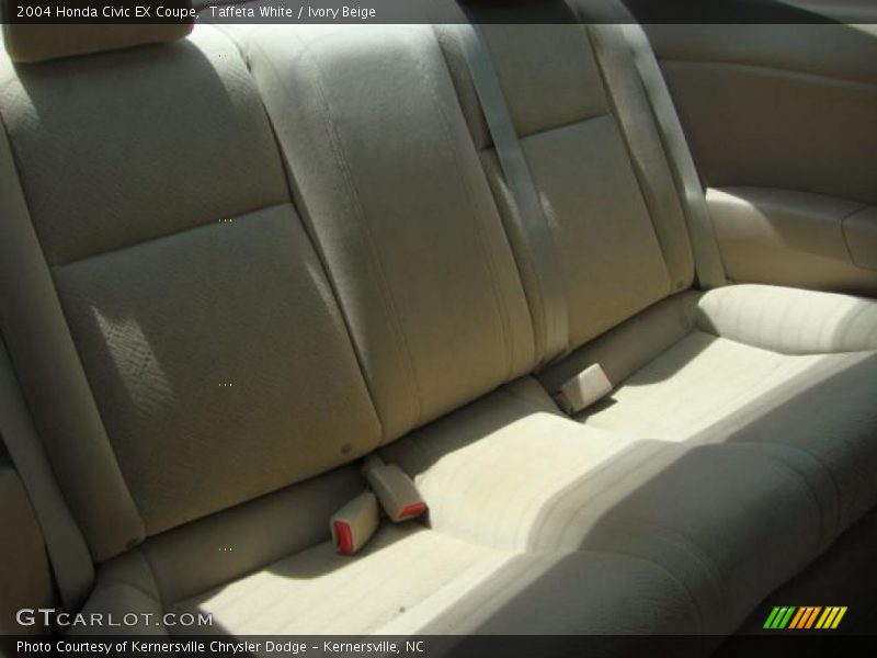 Taffeta White / Ivory Beige 2004 Honda Civic EX Coupe