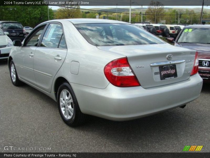 Lunar Mist Metallic / Stone 2004 Toyota Camry XLE V6