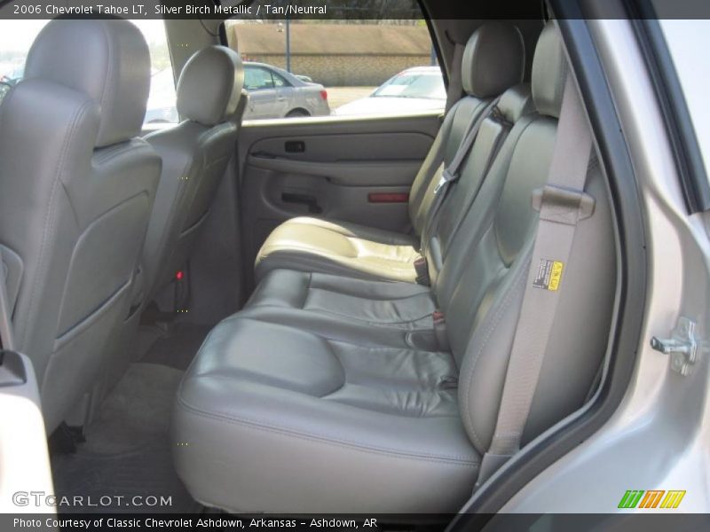 Silver Birch Metallic / Tan/Neutral 2006 Chevrolet Tahoe LT
