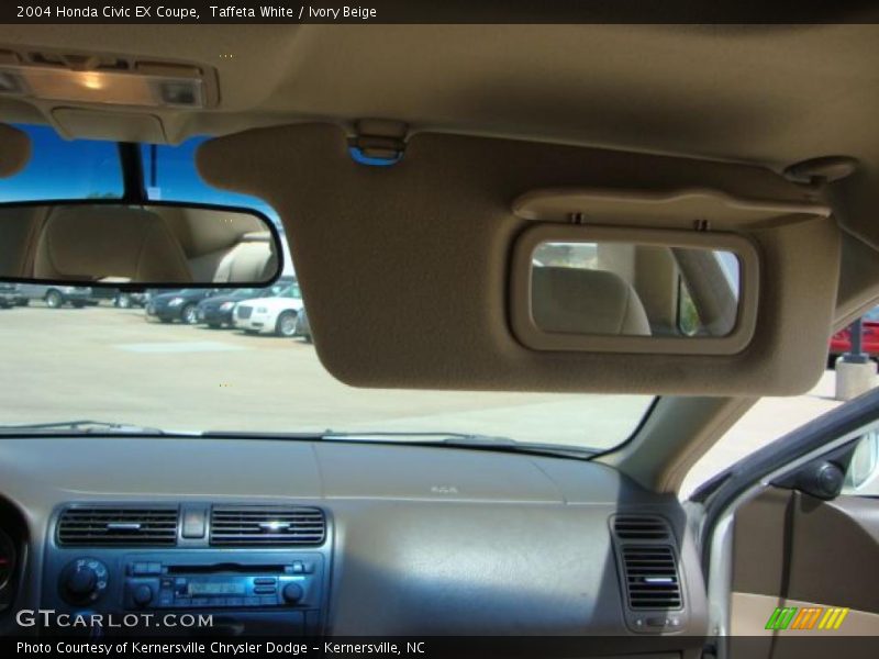Taffeta White / Ivory Beige 2004 Honda Civic EX Coupe