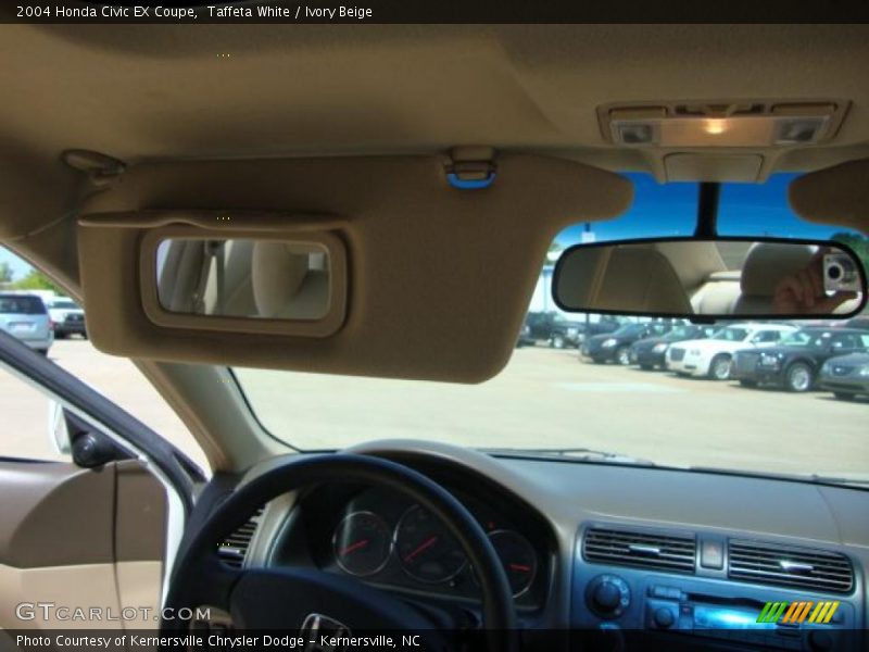 Taffeta White / Ivory Beige 2004 Honda Civic EX Coupe