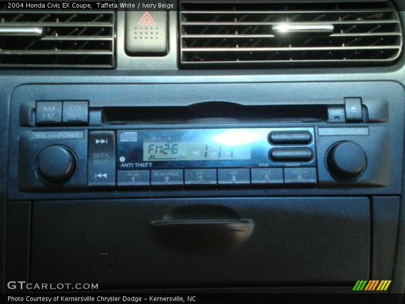 Taffeta White / Ivory Beige 2004 Honda Civic EX Coupe